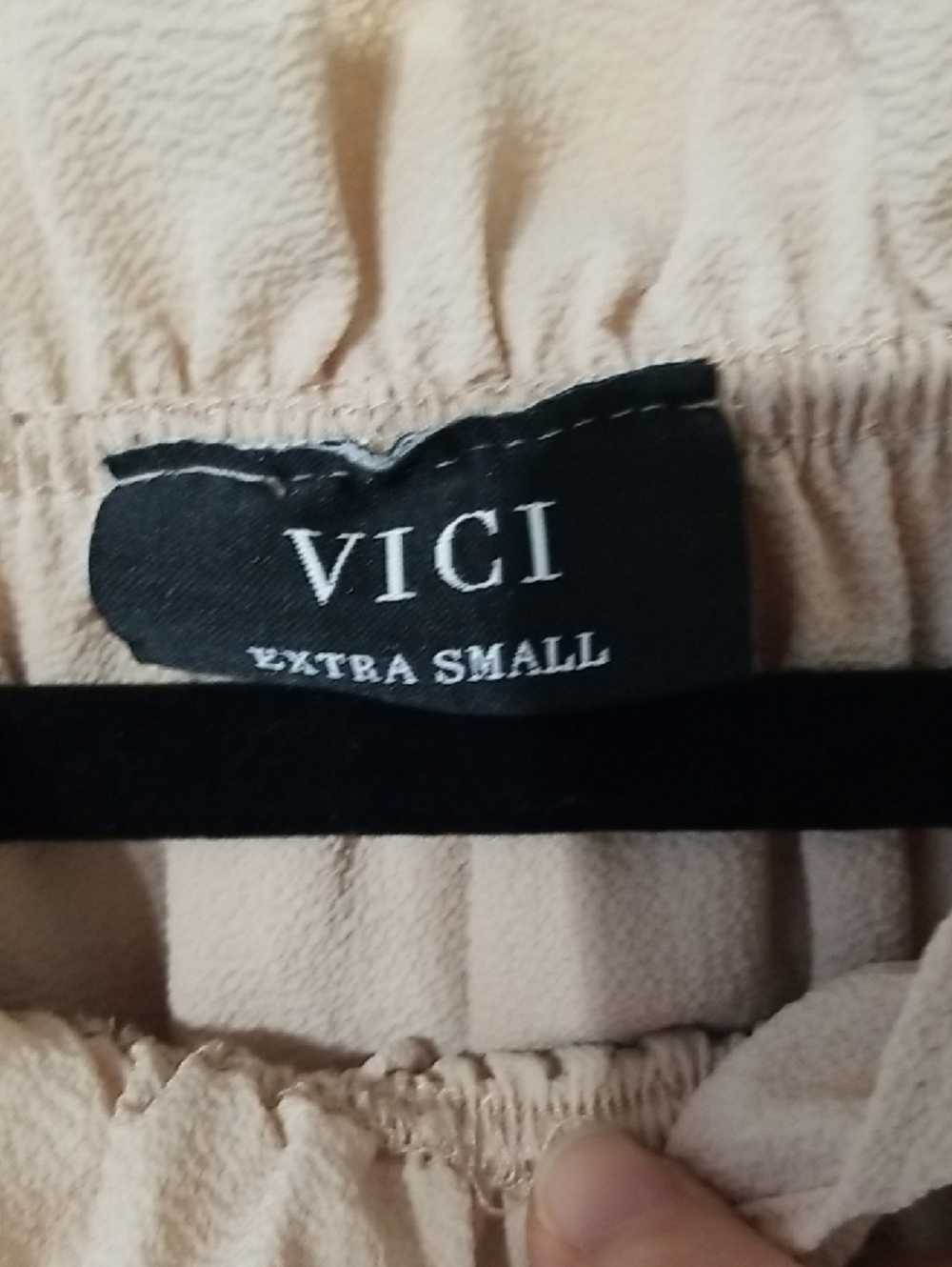VICI Cream Off-Shoulder Ruffle Top - Picture 2 of 4